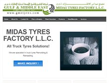 Tablet Screenshot of gmetyres.com